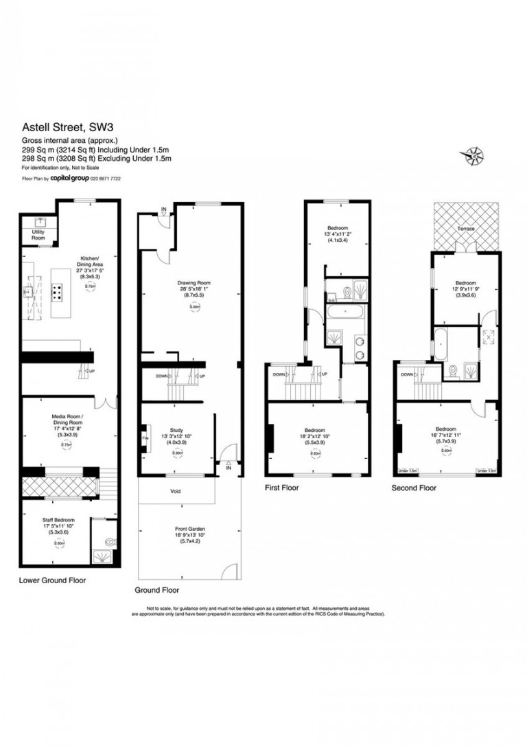 Floorplans For Astell Street, Chelsea, SW3