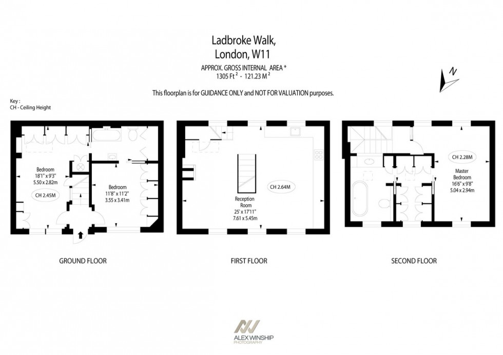 Floorplan for Ladbroke Walk, Notting Hill, W11