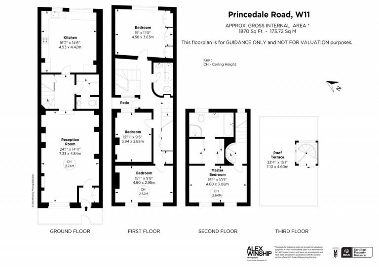 Floorplans For Princedale Road, Notting Hill, W11