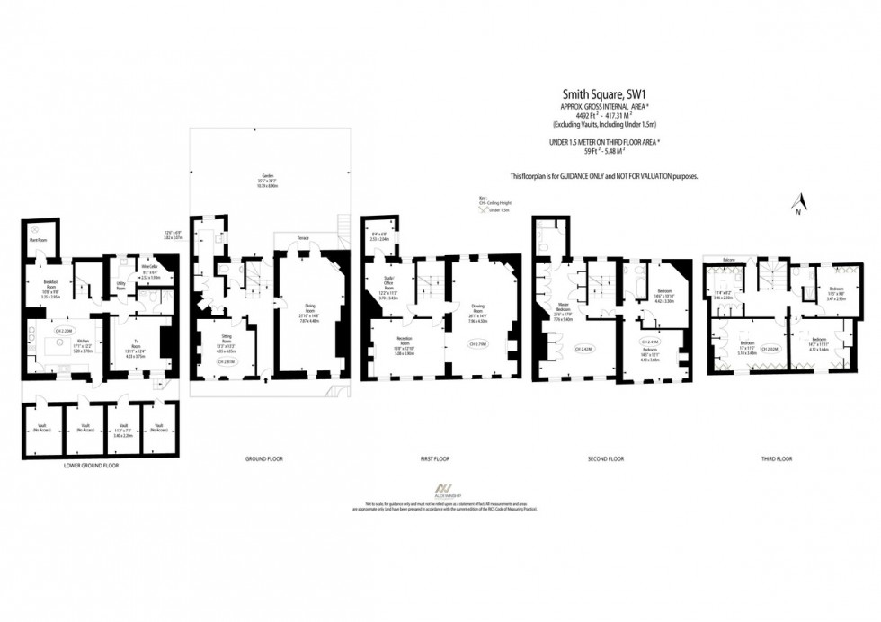 Floorplan for Smith Square, Westminster, SW1