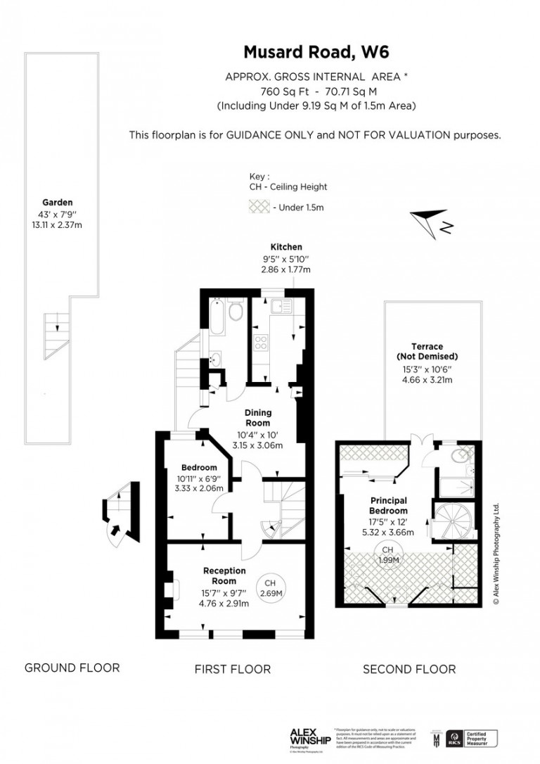Floorplans For Musard Road, Barons Court, W6