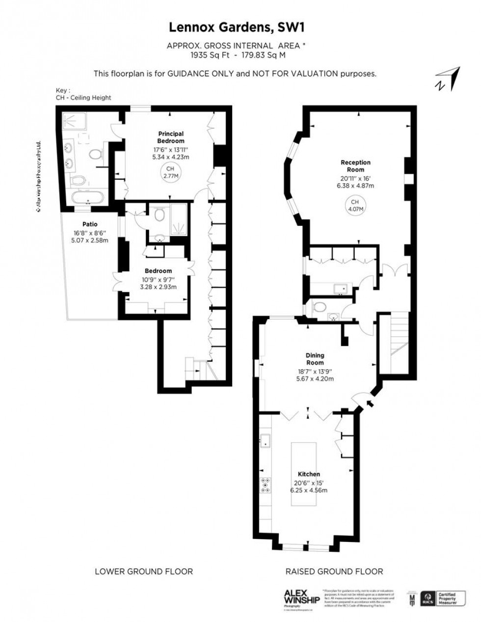 Floorplan for Lennox Gardens, Knightsbridge, SW1X