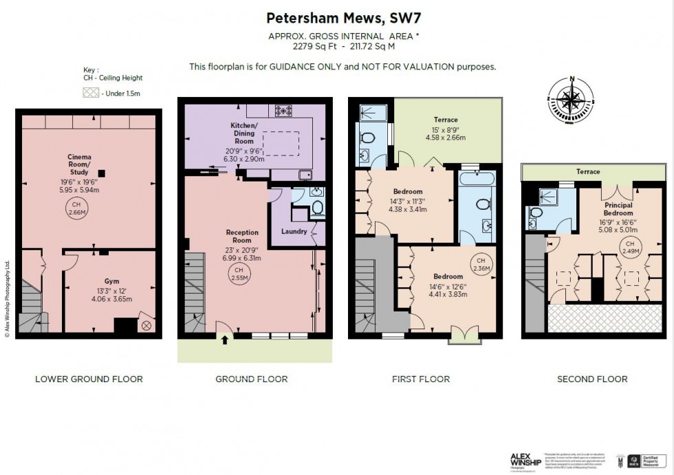 Floorplan for Petersham Mews, South Kensington SW7